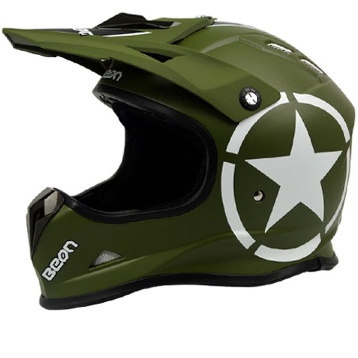 Full Face Helmets - M / Green