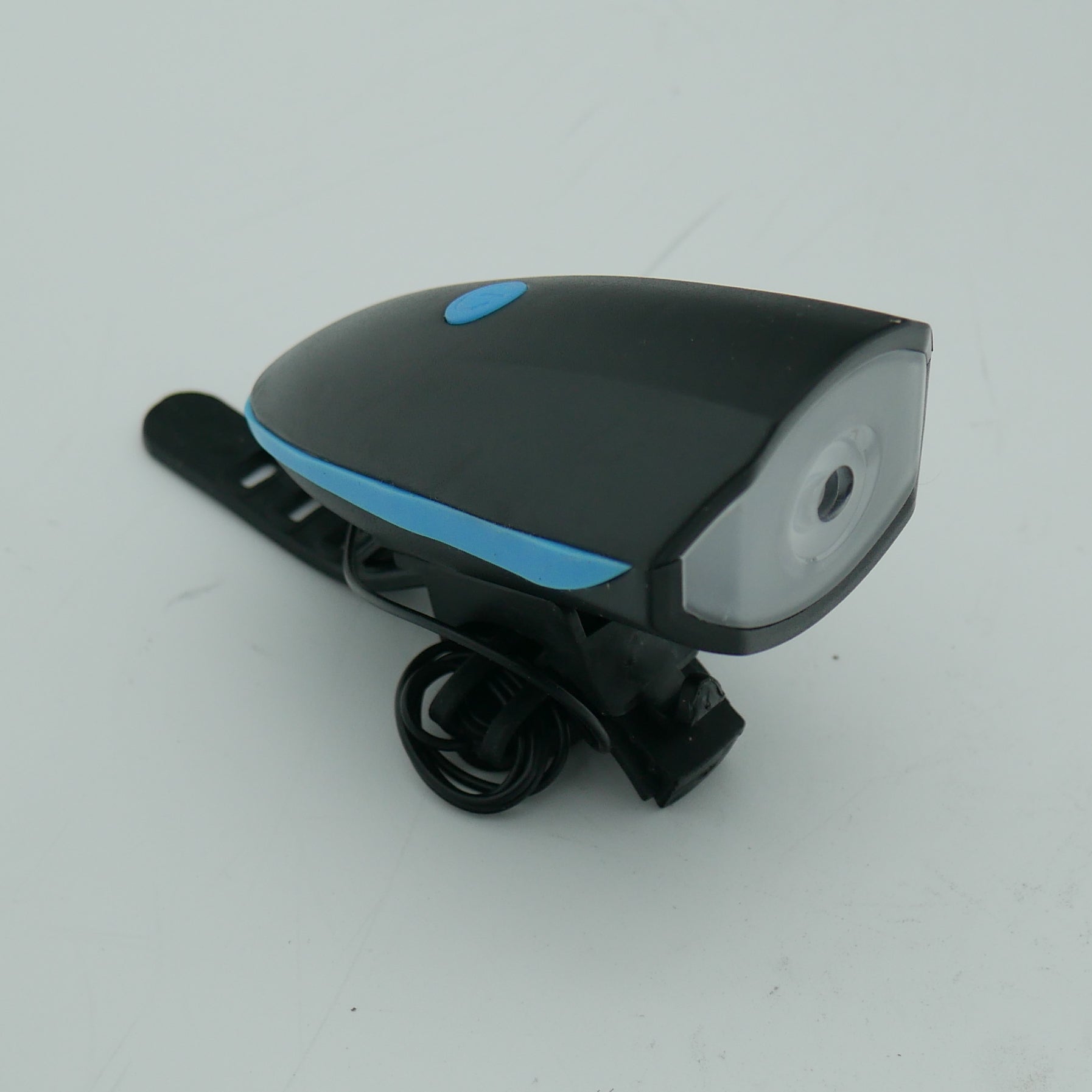 Rechargeable Headlight w/ Horn - Blue