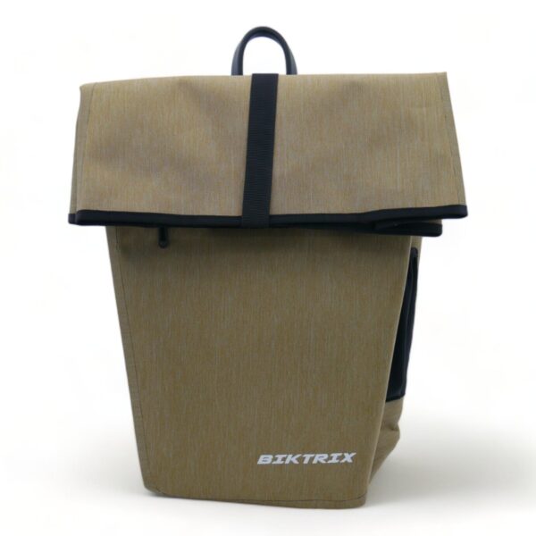Roll-Top Waterproof Pannier - Tan