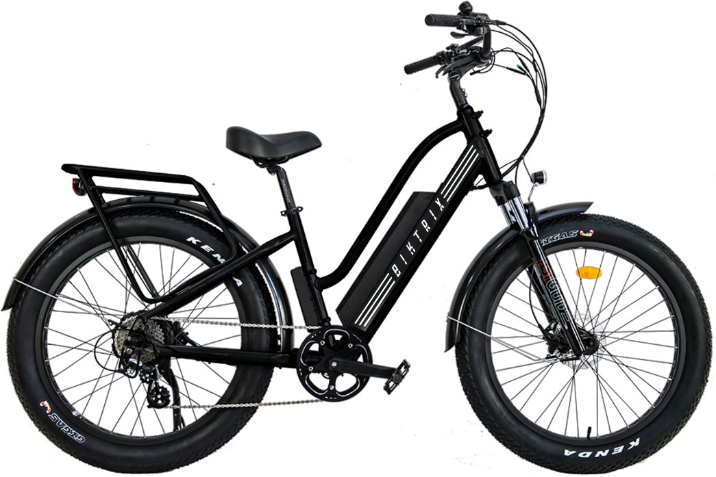 Stunner LT 6 Large - L | 26” Wheelset (Fits Riders 5’8”+ / 31”+ inseam) / Glossy Black