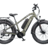 Juggernaut Classic Duo Step-Over | 52V - L | 19” Frame (Fits Riders  5’10”+ / 31”+ inseam) / Reptilian / 26x4 Fat Wheels (Great on snow | sand | gravel)