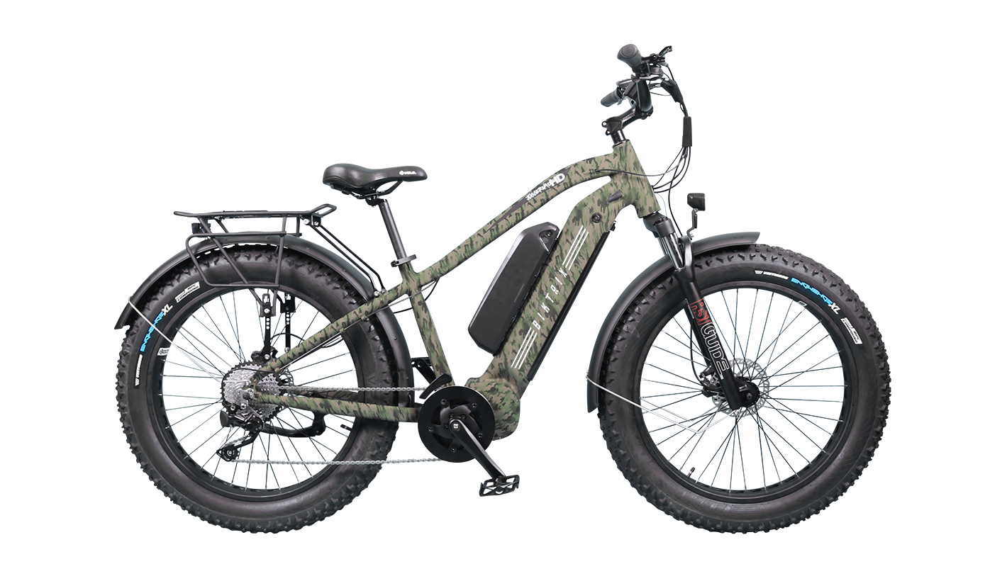 Juggernaut Classic Duo Step-Over | 52V - L | 19” Frame (Fits Riders  5’10”+ / 31”+ inseam) / Reptilian / 26x4 Fat Wheels (Great on snow | sand | gravel)