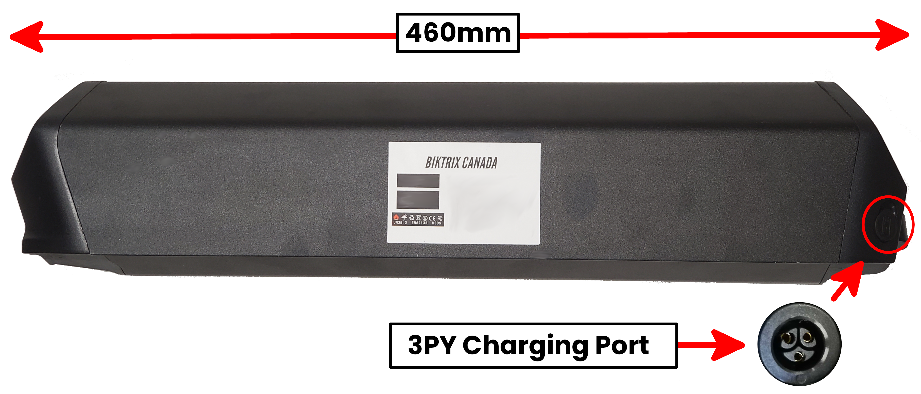 Dorado Batteries for Juggernaut Classic, Stunner, Swift Series - 48V 19Ah (3py)