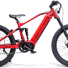 Juggernaut Ultra FS Pro 3 - MTB / XL | 21” Frame (Fits Riders  6’3”+ / 34”+ inseam) / Matte Red / 27.5x3 MTB Wheels (great on pavement | groomed trails)