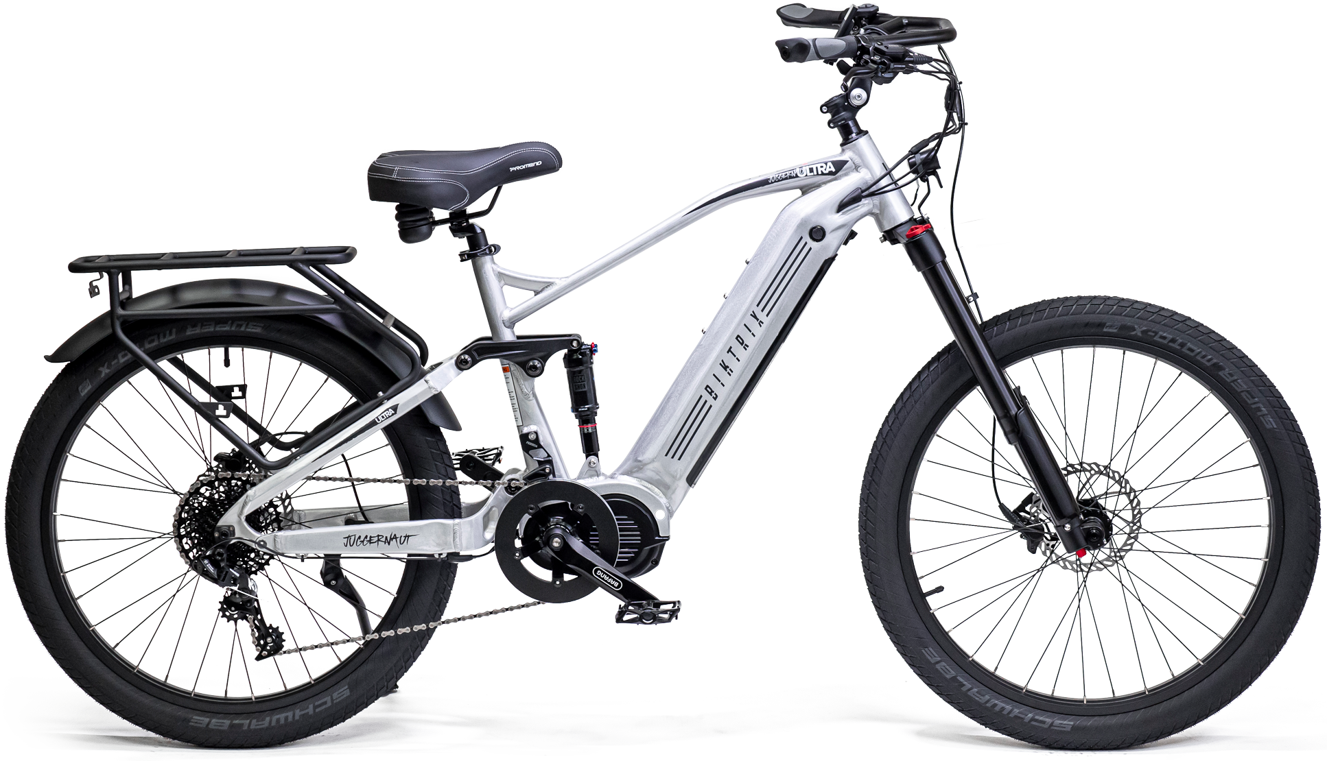 Juggernaut Ultra FS Pro 3 - Cruise / L | 19” Frame (Fits Riders 5’11”+ / 32”+ inseam) / Brushed Aluminum
