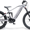 Juggernaut Ultra FS Pro 3 - Mullet / XL | 21” Frame (Fits Riders  6’3”+ / 34”+ inseam) / Brushed Aluminum / 26x4 Rear | 27.5x3 Front (Mullet Wheelset)