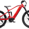 Juggernaut FS XD MTB - Matte Red / M | 17” Frame (Fits Riders 5’8”+ / 31”+ inseam) / 27.5x3 MTB Wheels (great on pavement | groomed trails)