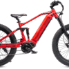 Juggernaut FS XD Fat - XL | 21” Frame (Fits Riders 6’3”+ / 34”+ inseam) / Matte Red / 26x4.9 Fat Wheels (great on snow | sand | gravel)