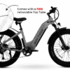 Juggernaut Hub Duo Pro Step-Thru - M | 16” Frame (Fits Riders 5’0”+ / 28”+ inseam) / Powder Coated / 24x4 (great all around use)