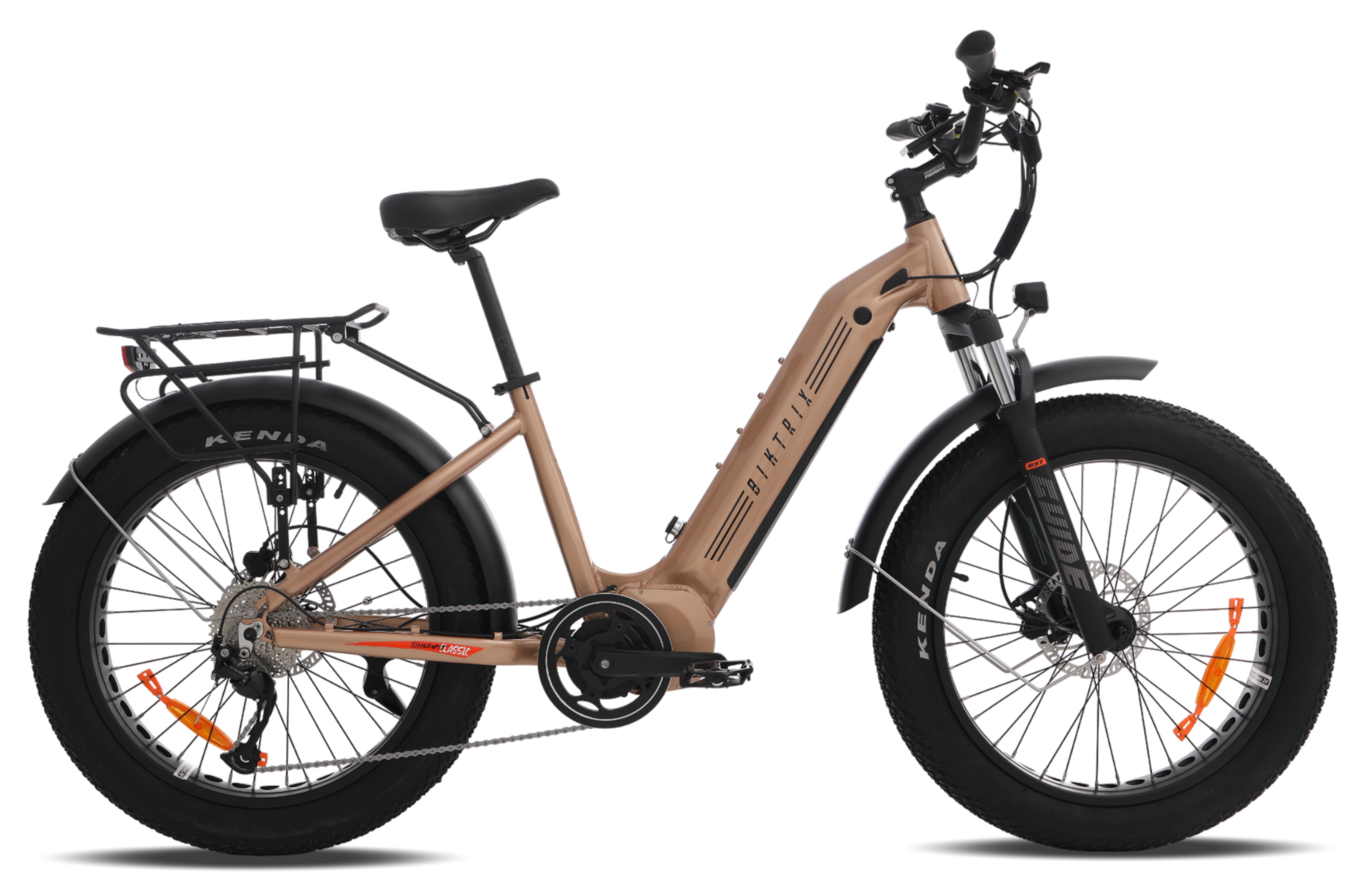 Juggernaut Classic Duo Step-Thru - M | 17” Frame (Fits Riders 5’4”+ | 28”+ inseam) / Champagne / 24x4 (Great all around use)