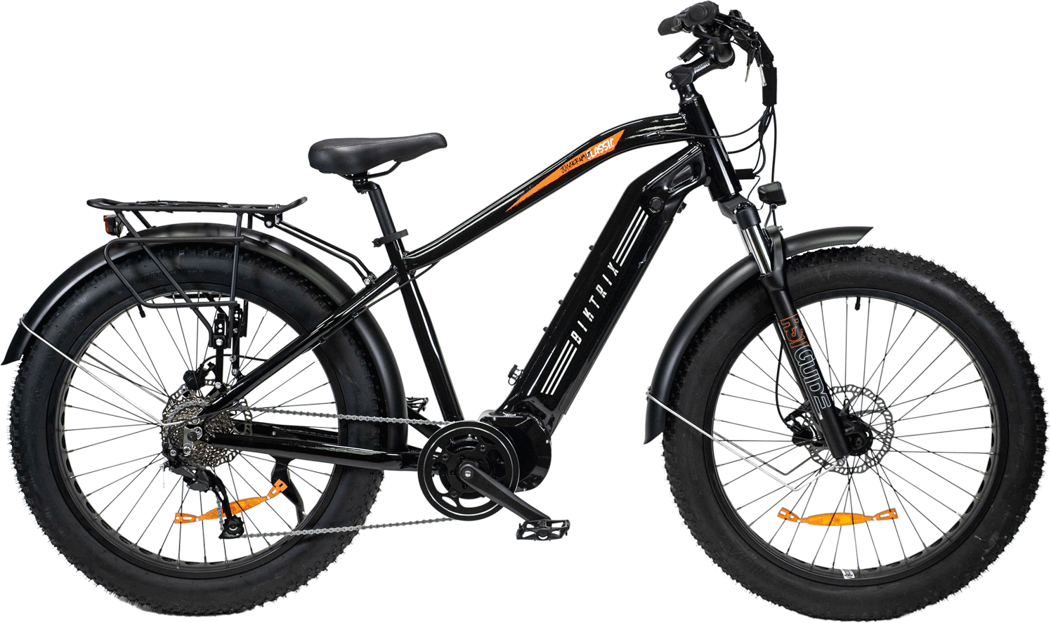 Juggernaut Classic Duo Step-Over | 52V - L | 19” Frame (Fits Riders  5’10”+ / 31”+ inseam) / Powder Coated / 27.5x3 MTB Wheels (Great on pavement | groomed trails)