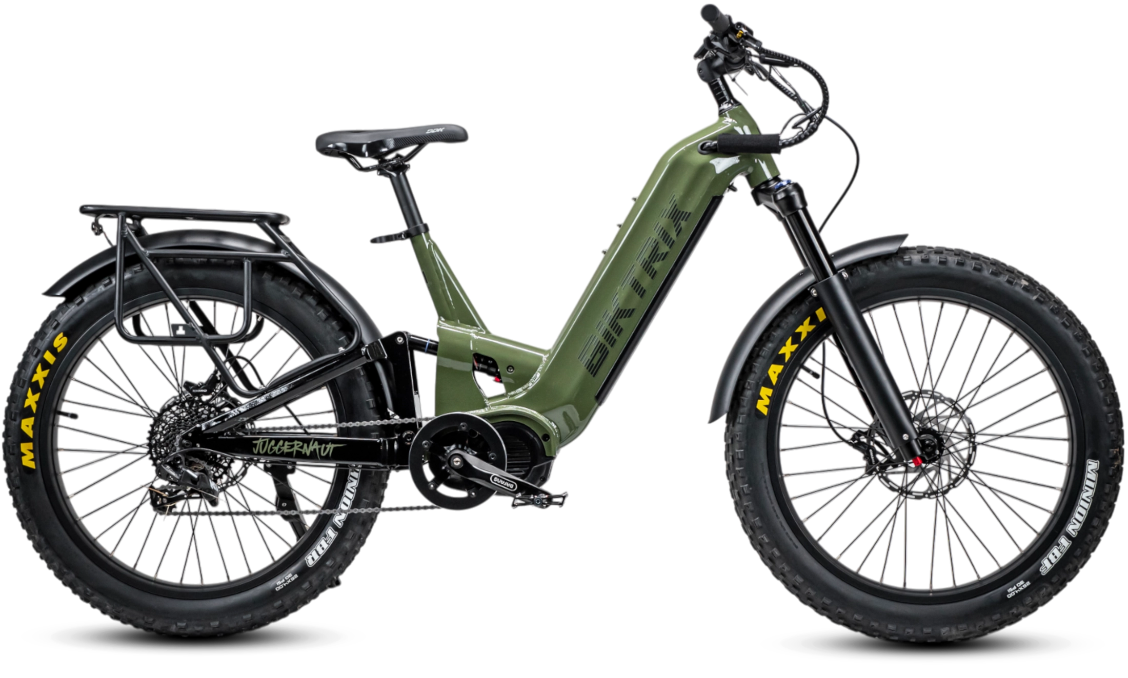 Juggernaut FS Step-Thru Fat - M | 17” Frame (Fits Riders 5’6”+ / 30”+ inseam) / Green