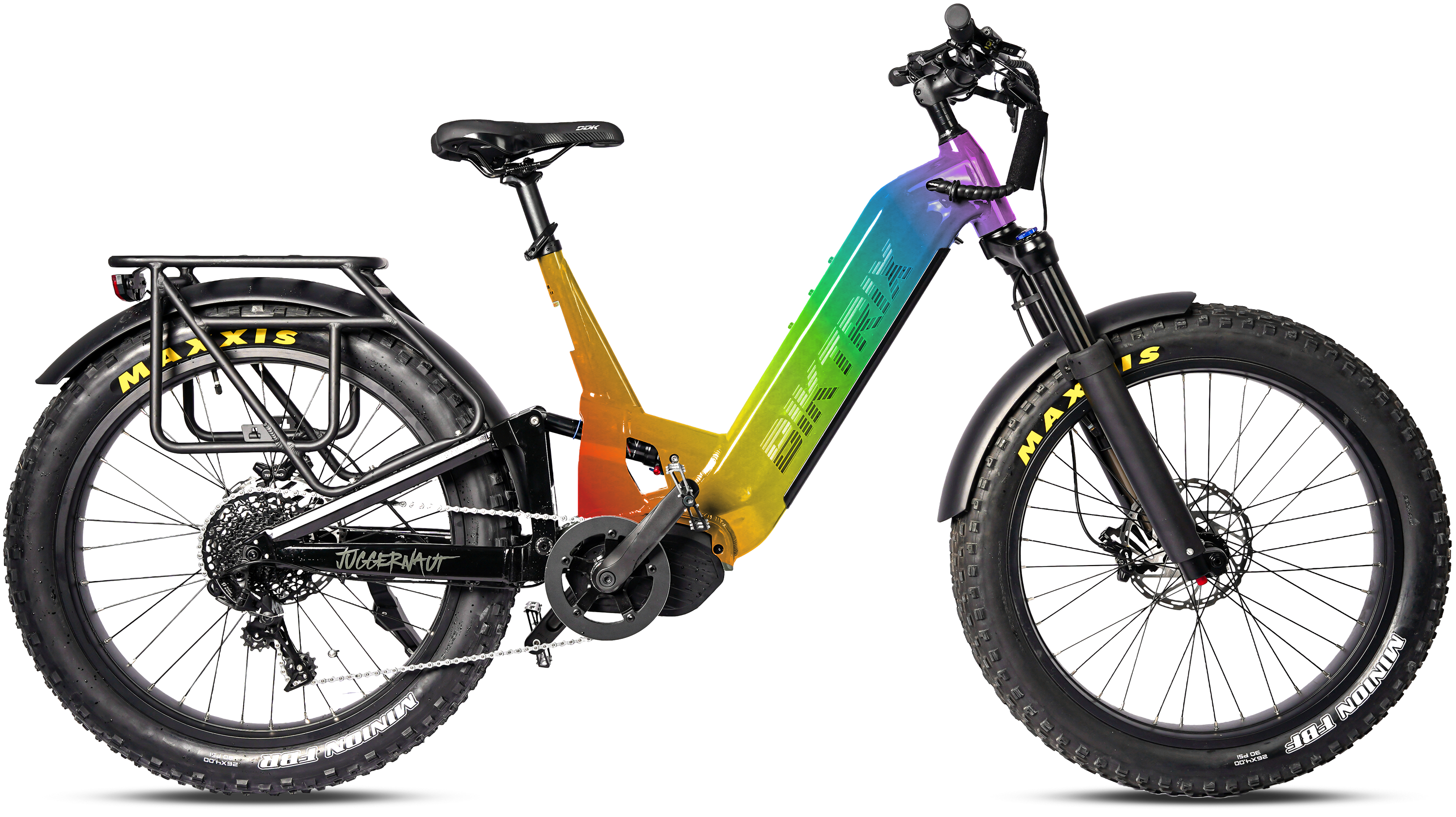 Juggernaut FS Step-Thru Fat - M | 17” Frame (Fits Riders 5’6”+ / 30”+ inseam) / Powder Coated
