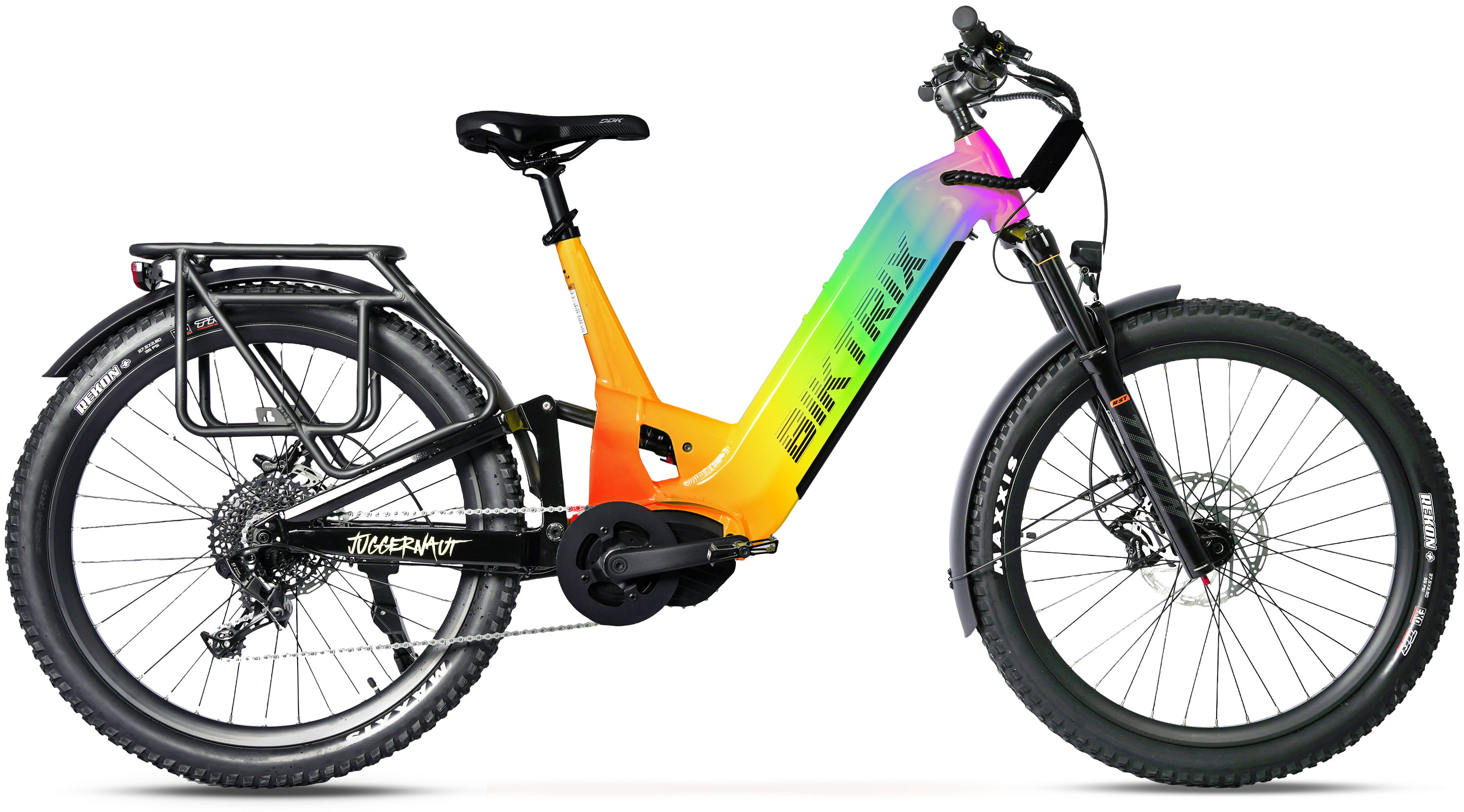 Juggernaut FS Step-Thru MTB - L | 19” Frame (Fits Riders  5’10”+ / 32”+ inseam) / Powder Coated