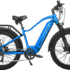 Juggernaut Hub Duo Step-Over - Step-Over / L | 19” Frame (Fits Riders  5’10”+ / 31”+ inseam) / Sky Blue / 27.5x3 MTB Wheels (great on pavement | groomed trails)