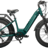 Juggernaut Hub Duo Step-Over - Step-Thru / M | 17” Frame (Fits Riders 5’4”+ / 29”+ inseam) / Emerald Green / 24x4 Wheels (great all around use)