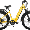 Juggernaut Hub Duo Step-Over - Step-Thru / M | 17” Frame (Fits Riders 5’4”+ / 29”+ inseam) / Bumblebee Yellow / 24x4 Wheels (great all around use)