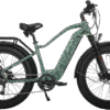 Juggernaut Hub Duo Step-Over - Step-Over / L | 19” Frame (Fits Riders  5’10”+ / 31”+ inseam) / Camo / 26x4 Fat Wheels (great on snow | sand | gravel)