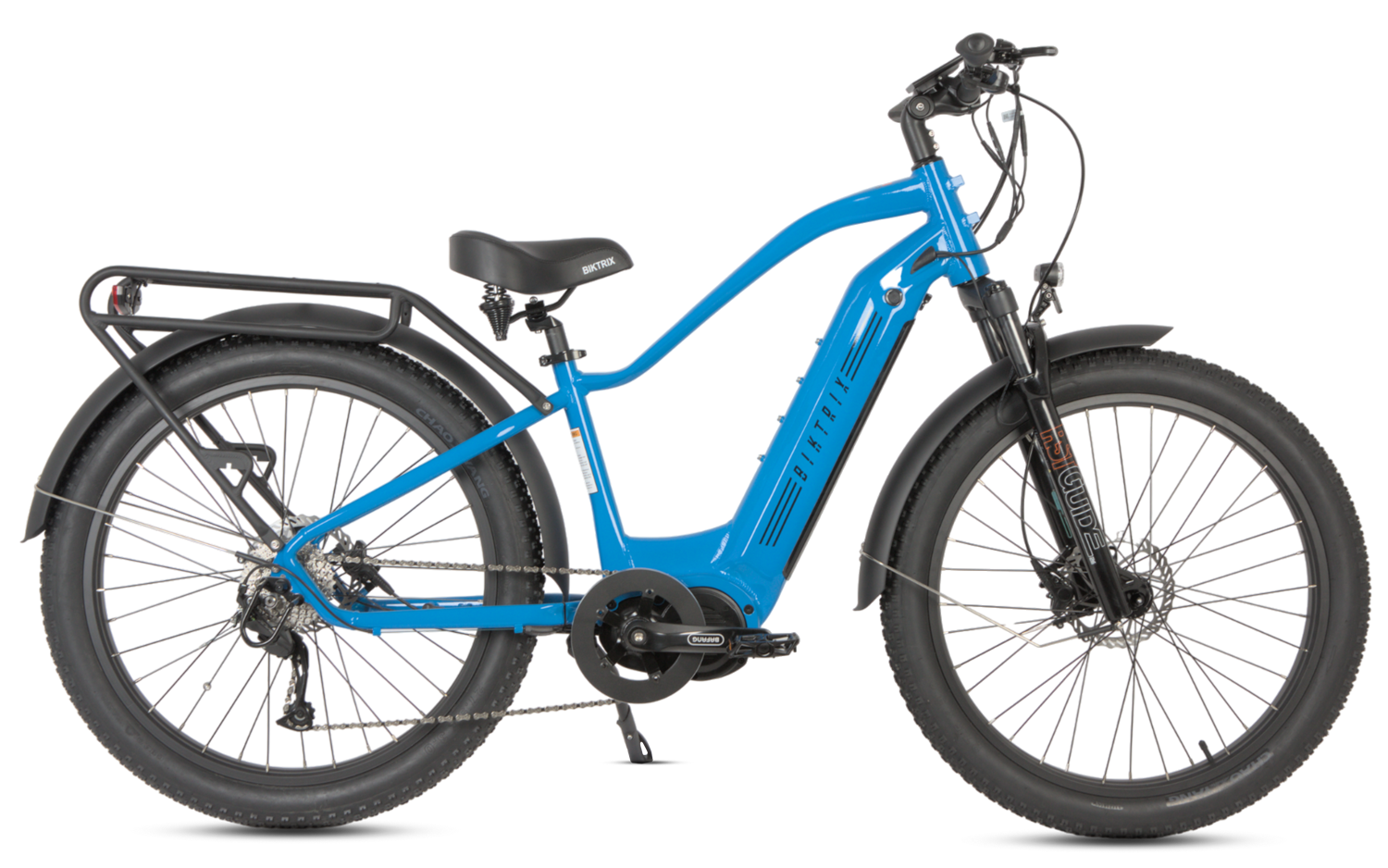 Juggernaut Ultra Duo 4 Step-Over | 52V - M | 17" Frame (Fits Riders 5’6”+ / 30”+ inseam) / Azure Blue / 26x4 Fat Wheels (great on snow | sand | gravel)
