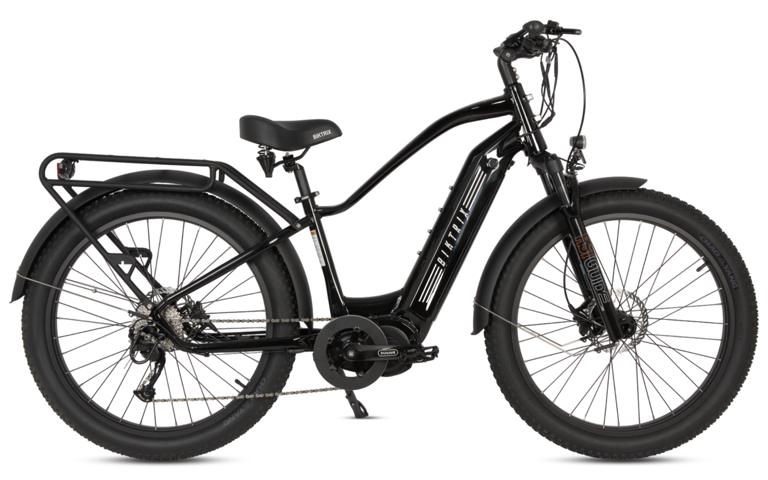 Juggernaut Ultra Duo 4 Step-Over | 52V - L | 19 " Frame (Fits Riders 6’0”+ / 33”+ inseam) / Black / 26x4 Fat Wheels (great on snow | sand | gravel)