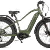 Juggernaut Ultra Duo 4 Step-Over | 52V - M | 17" Frame (Fits Riders 5’6”+ / 30”+ inseam) / Forest Green / 27.5x3 MTB Wheels (great on pavement | groomed trails)