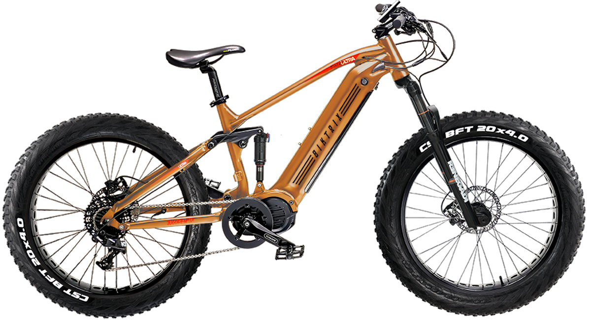 Juggernaut Ultra FS Pro 2 - 19" L size frame (Riders 5'8" and taller) / Bronze / 26X4 FAT WHEELS