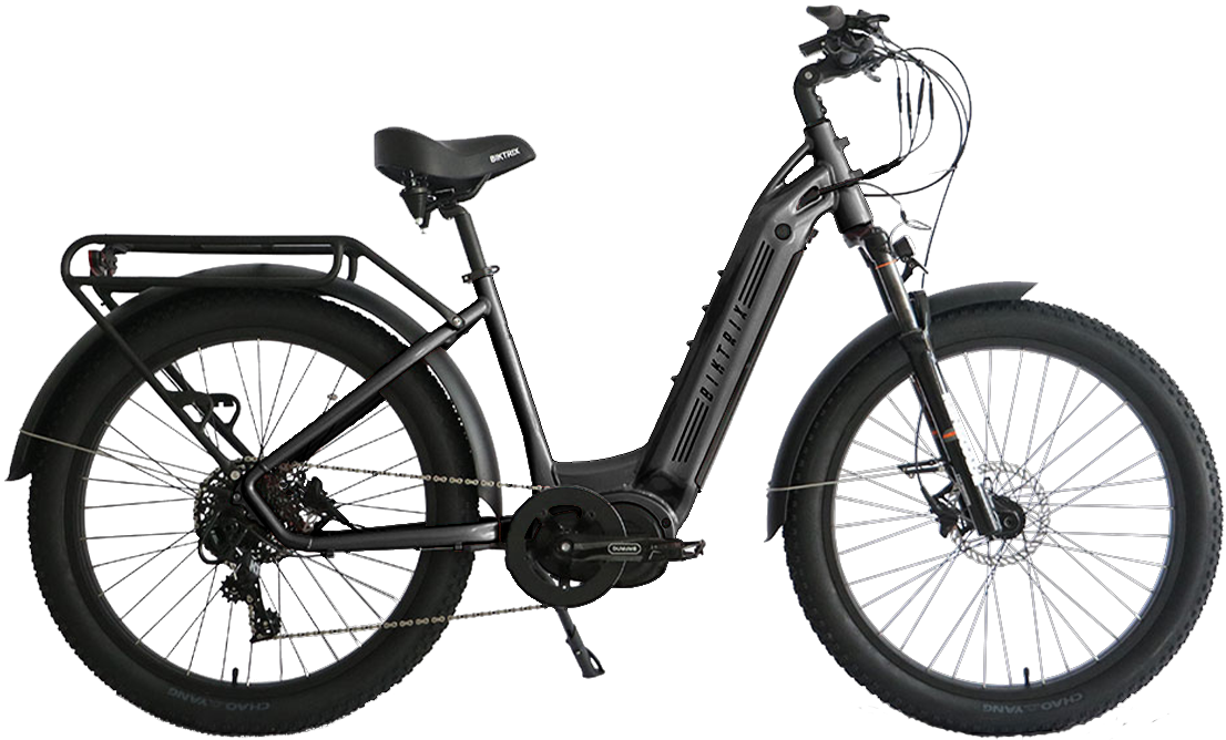 Juggernaut Ultra Duo 3 ST - L | 19” Frame (Fits Riders  5’10”+ / 31”+ inseam) / Metallic Charcoal / 27.5x3 MTB Wheels (great on pavement | groomed trails)