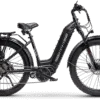 Juggernaut XD Duo Step-Thru - M | 16” Frame (Fits Riders 5’6”+ / 30”+ inseam) / Satin Black / 26x4 Fat Wheels (great on snow | sand | gravel)