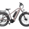 Juggernaut Classic Duo Step-Over | 52V - L | 19” Frame (Fits Riders  5’10”+ / 31”+ inseam) / Camo / 26x4 Fat Wheels (Great on snow | sand | gravel)
