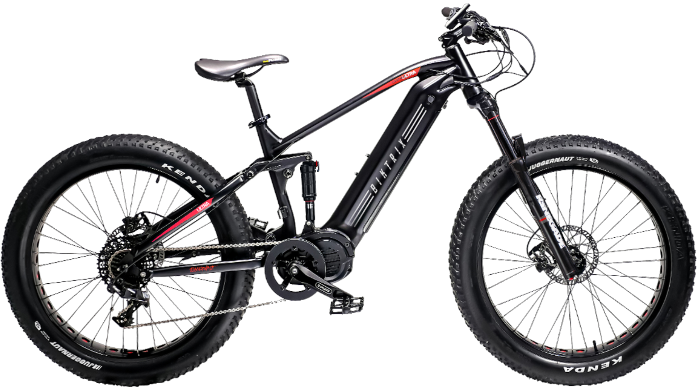 Juggernaut Ultra FS Pro - M | 17” Frame (Fits Riders 5’10”+ / 32”+ inseam) / Matte Black / 26X4 Fat Wheels (Great on snow | sand | gravel)