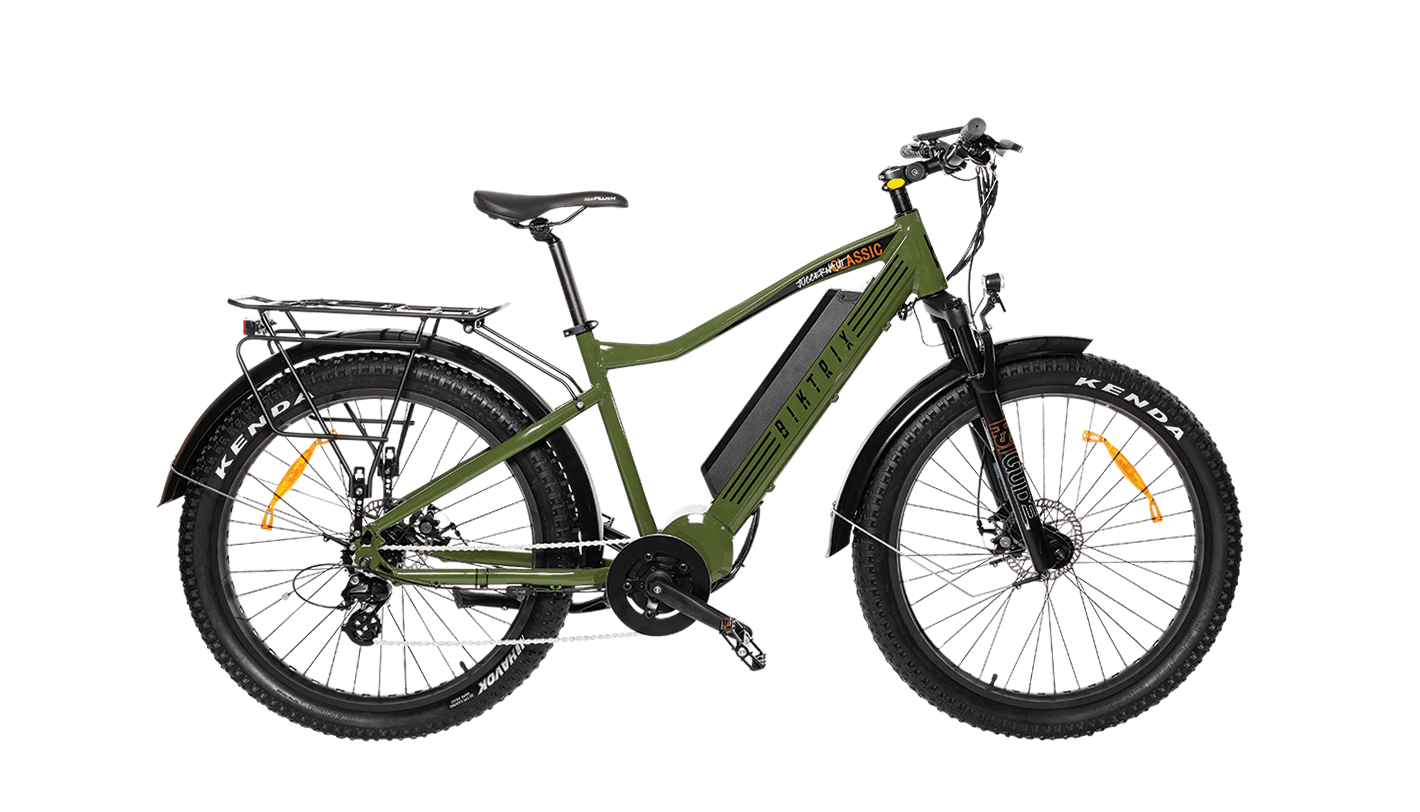 Juggernaut Classic 8 - Forest Green / 26x4 Fat Tire
