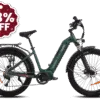 Juggernaut Classic Duo Step-Thru - M | 17” Frame (Fits Riders 5’4”+ | 28”+ inseam) / Emerald Green / 24x4 (Great all around use)