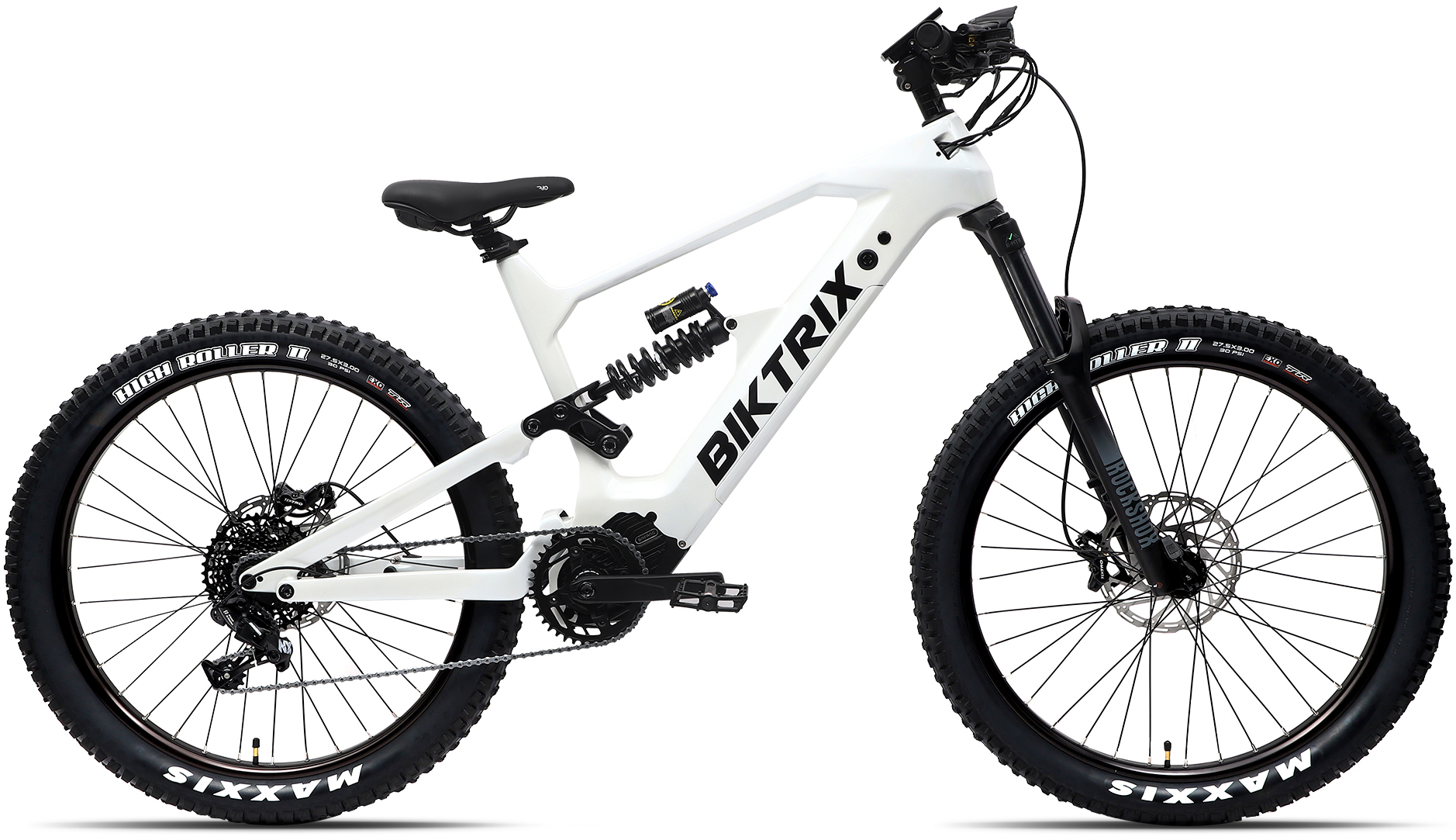 Monte Capro Lite - XL | 21" Frame (Fits Riders 6’3”+ / 34”+ inseam) / Rockshox Recon Air Suspension / White