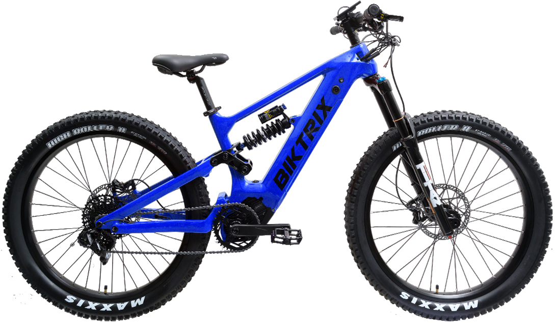 Monte Capro Lite - S | 15" Frame (Fits Riders 5'6"+ / 30”+ inseam) / RST Titan Air Suspension / Blue