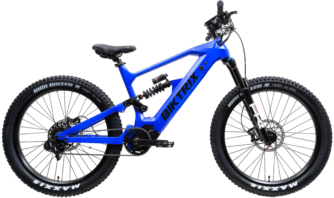 Monte Capro Lite - L | 19" Frame (Fits Riders 6’1”+ / 33”+ inseam) / RST Titan Air Suspension / Blue