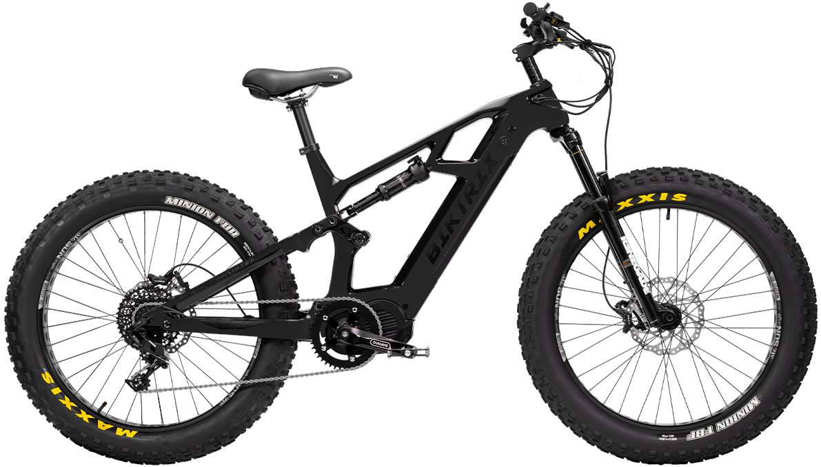 Monte Capro Ultra 2 Fat Tire - Black / 26x4.8 Fat Wheels (great on snow | sand | gravel)