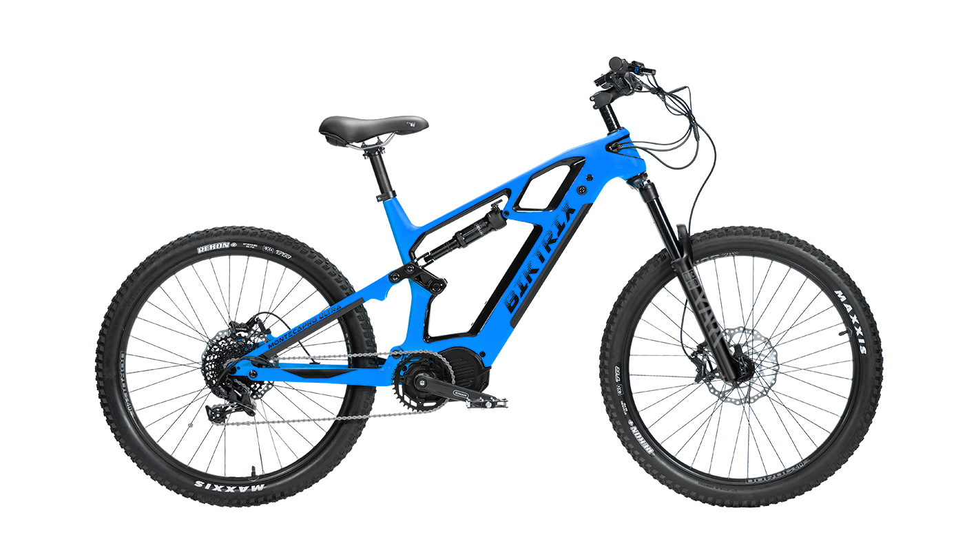 Monte Capro Ultra 2 Boost - Blue / 27.5x2.8 MTB Wheels (great on pavement | groomed trails)