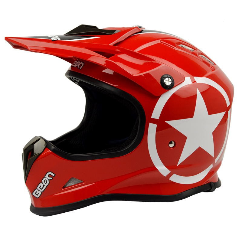 Full Face Helmets - XL / Red