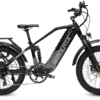 RogueHawk FS Step-Over | 70V - In Stock - Shipping Now / Gray/Black / M | 16” Frame | 24x3 MTB(Fits Riders 5’4” and taller | 28”+ inseam)