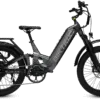 RogueHawk FS Step-Thru | 70V - Gray/Black / M | 16" Frame | 24x3 MTB(Fits Riders 5’2” and taller | 28”+ inseam)