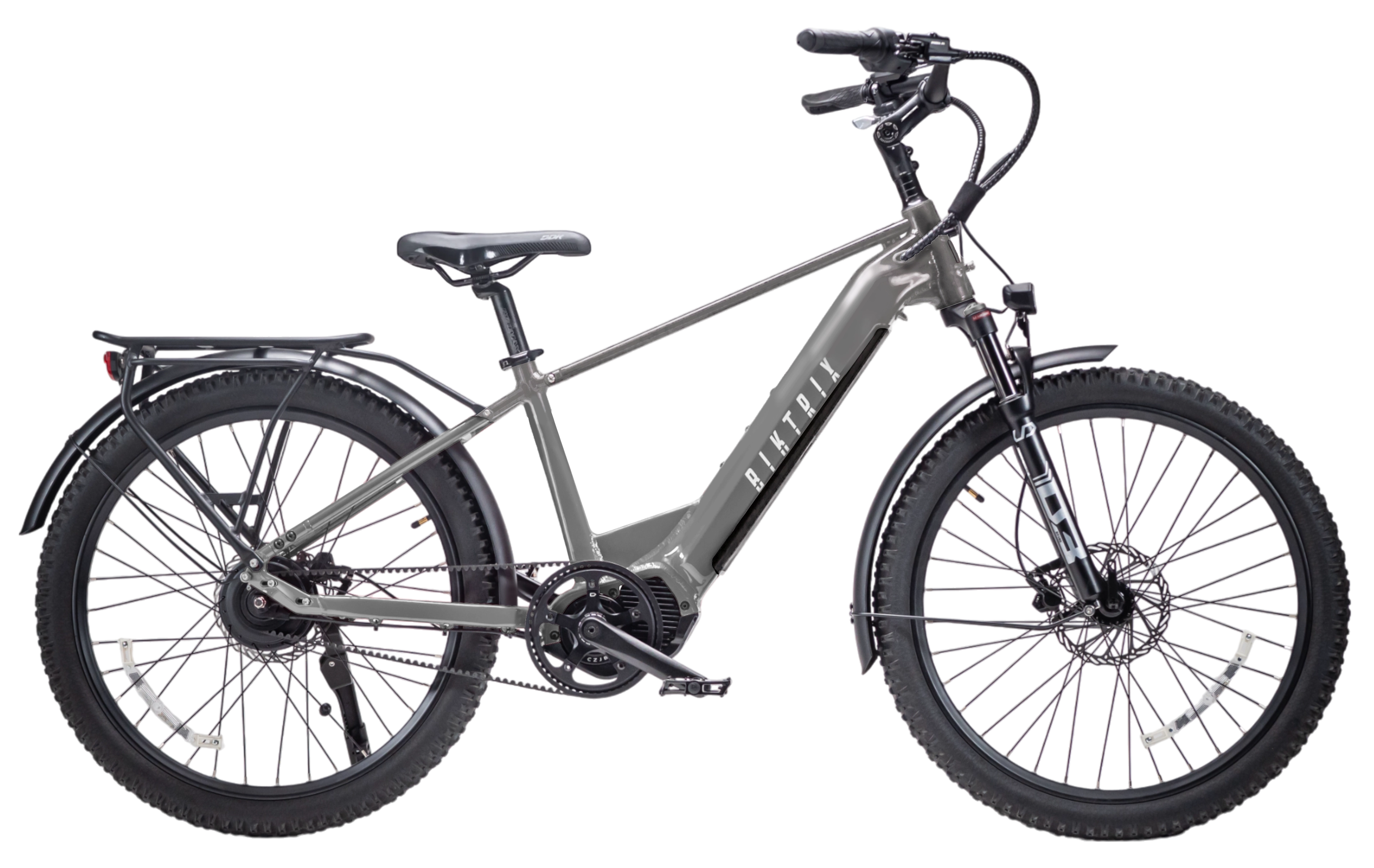 Swift CVT - Built with SwapTop Technology - L | 18” Frame (Fits Riders 5’6” and taller | 30”+ inseam) w/ 29" wheels / Powder Coated / Street (Schwalbe Big Apple)
