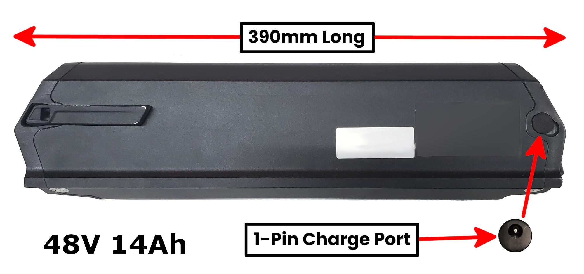 Specialty Short Case Dorado Batteries - 48V 14Ah / Short (390mm)