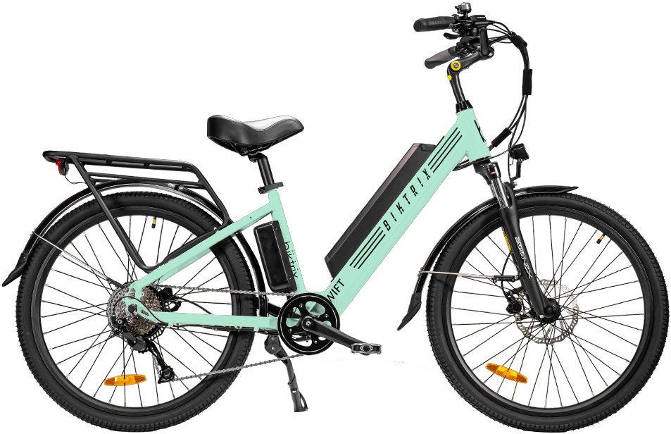 Swift Step-Thru 2 - S | 15” Frame (Fits Riders 5’2”+ / 28”+ inseam) / Cool Mint