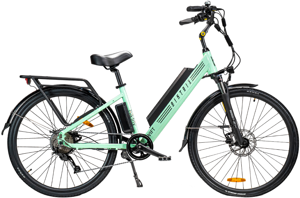 Swift Step-Thru 2 - M | 17” Frame (Fits Riders 5’6”+ / 29”+ inseam) / Cool Mint