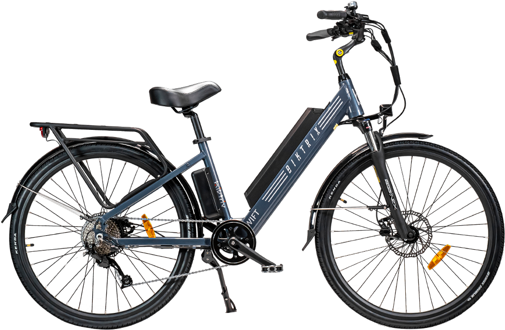 Swift Step-Thru 2 - M | 17” Frame (Fits Riders 5’6”+ / 29”+ inseam) / Silverlake Blue
