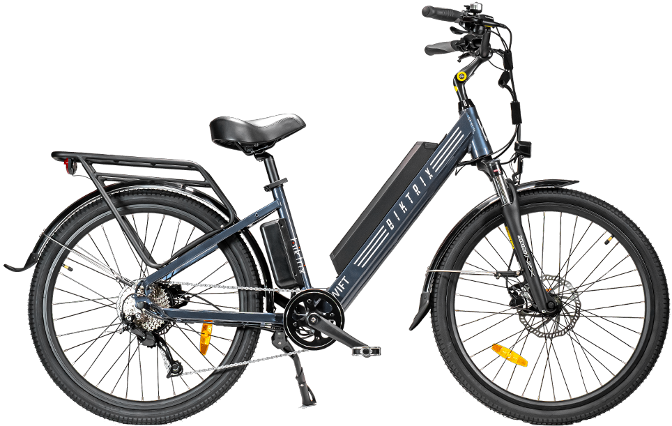 Swift Step-Thru 2 - S | 15” Frame (Fits Riders 5’2”+ / 28”+ inseam) / Silverlake Blue