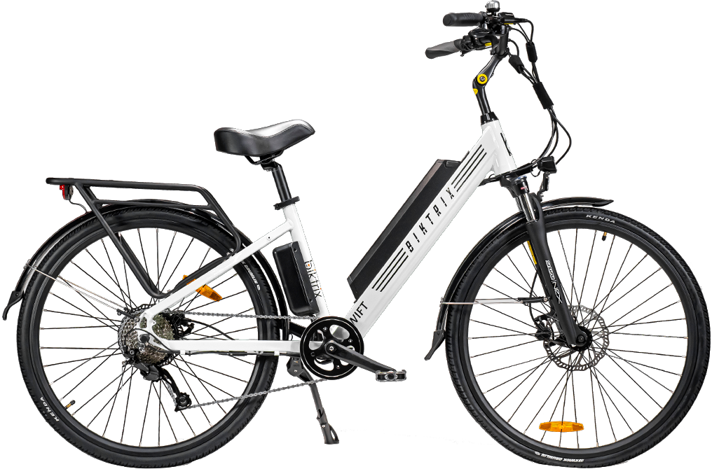 Swift Step-Thru 2 - M | 17” Frame (Fits Riders 5’6”+ / 29”+ inseam) / Pearl White