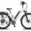 Swift Step-Thru 3 - L | 18” Frame (Fits Riders 5’8”+ / 30”+ inseam) / Pearl White