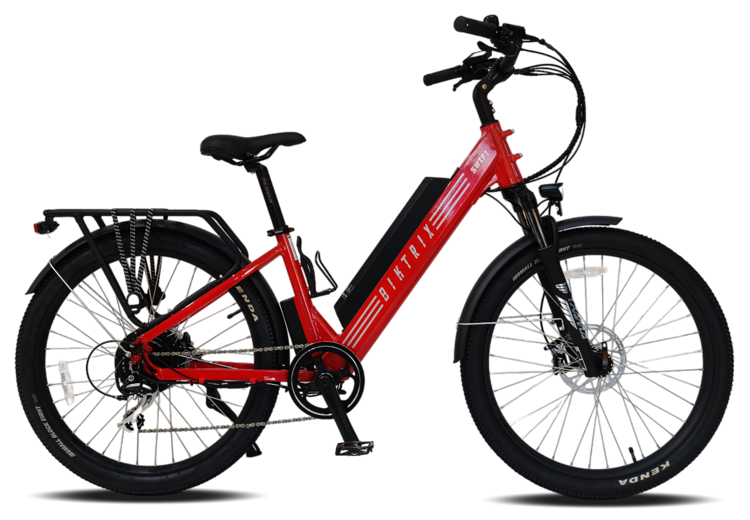 Swift Step-Thru 3 - S | 15” Frame (Fits Riders 5’4”+ / 28”+ inseam) / Firetruck Red