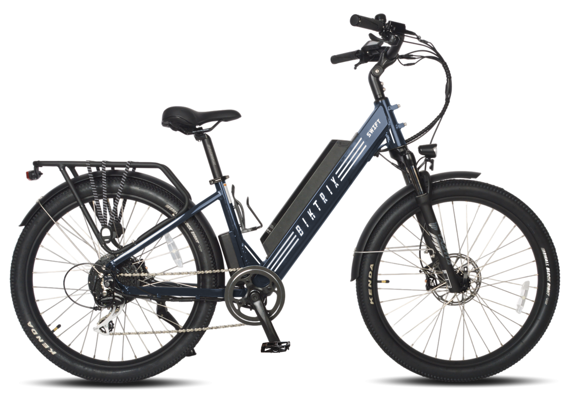 Swift Step-Thru 3 - S | 15” Frame (Fits Riders 5’4”+ / 28”+ inseam) / Silverlake Blue